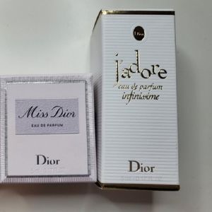 NIB Dior Miss Dior & J'adore Infinissime Miniature Set